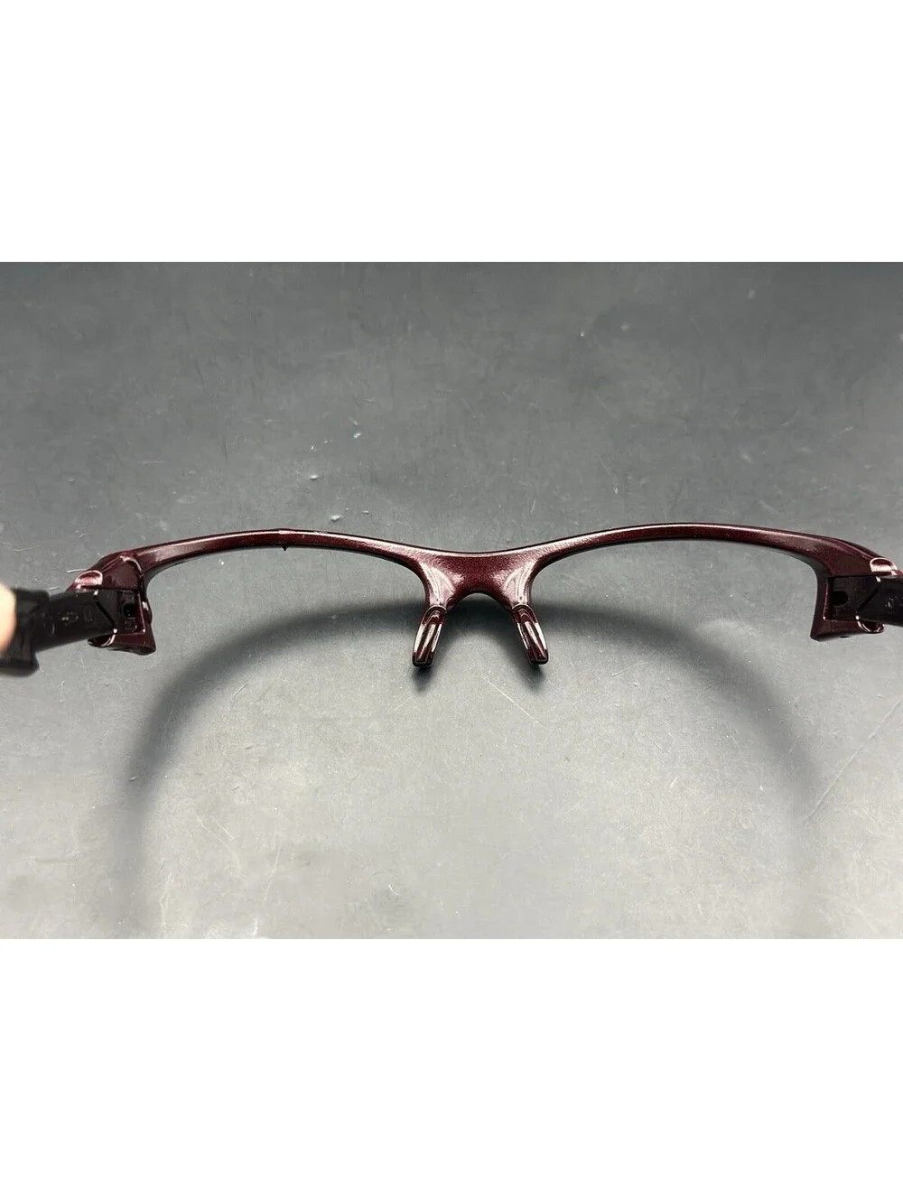 Oakley Flak Jacket Team Red/Dark Berry Frame